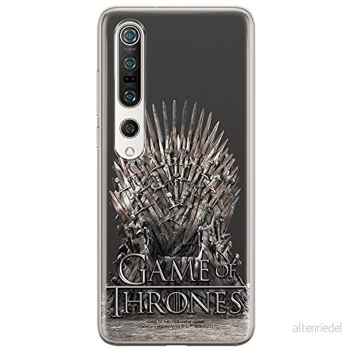 ERT GROUP mobiltelefonfodral för Xiaomi MI 10 / PRO originalt och officiellt licensierat Game od Thrones mönster of 017, fodral tillverkad av TPU plast 5903932688894