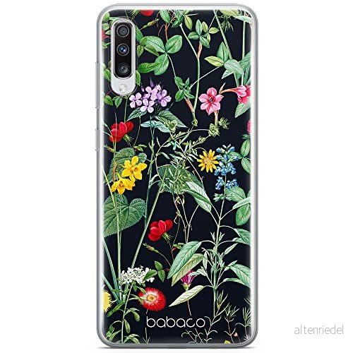 ERT GROUP mobiltelefonfodral för Samsung A70 originalt och officiellt licensierat Babaco mönster Flowers 041 optimalt anpassad till formen på mobiltelefonen, fodral tillverkad av TPU plast 5905131311894