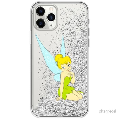 ERT GROUP mobiltelefonfodral för Apple Iphone 11 PRO MAX originalt och officiellt licensierat Disney mönster Tinker Bell 005, med glitter overflow effekt 5905131136282