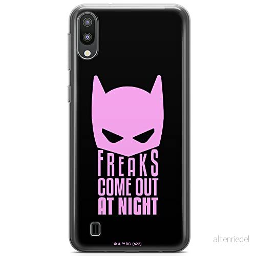 ERT GROUP mobiltelefonfodral för Samsung M10 originalt och officiellt licensierat DC mönster Batman 052 optimalt anpassad till formen på mobiltelefonen, fodral tillverkad av TPU plast 5905131545015