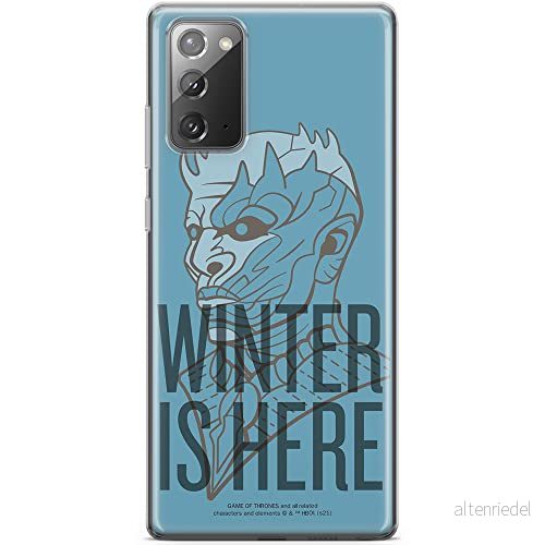 ERT GROUP mobiltelefonfodral för Samsung GALAXY NOTE 20 originalt och officiellt licensierat Game od Thrones mönster of 016, fodral tillverkad av TPU plast 5903932686005