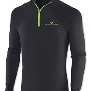 Black Crevice Skidrolli dragkedja för män, svart/grön, XL 9120062939436