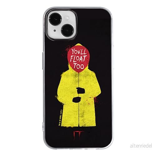 ERT GROUP mobiltelefonfodral för Iphone 14 PLUS originalt och officiellt licensierat Horror mönster It 003 optimalt anpassad till formen på mobiltelefonen, fodral tillverkad av TPU plast 5905131952240