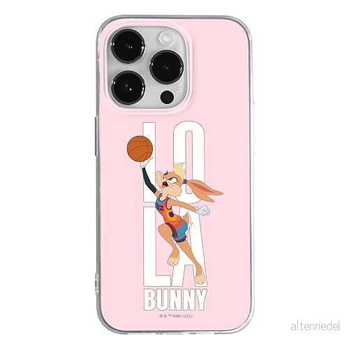 ERT GROUP mobiltelefonfodral för Iphone 14 PRO originalt och officiellt licensierat Looney Tunes mönster Space Jam 028 anpassad till formen på mobiltelefonen, fodral tillverkad av TPU plast 5905511065744