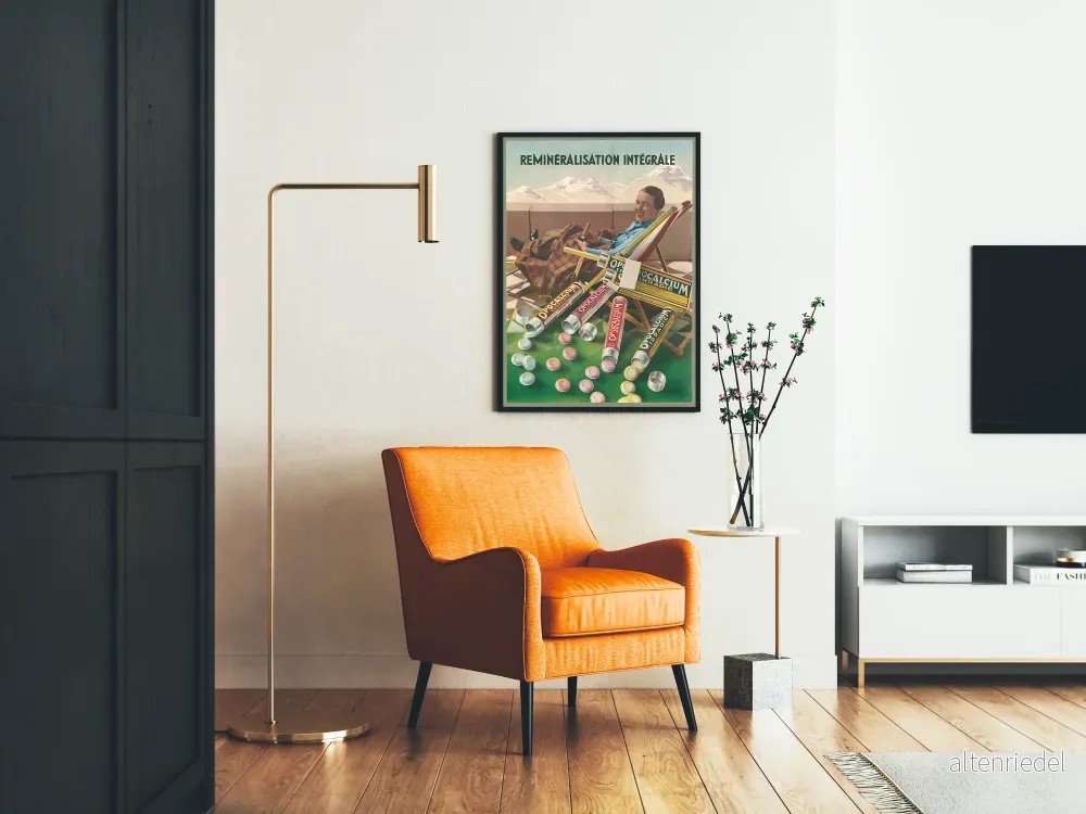 Vintageposter Remineralisering Helhet - Retro väggdekoration - Bild 2