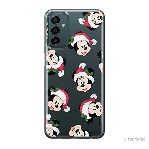 ERT GROUP mobiltelefonfodral för Samsung M13 4G/M23 5G/F23 originalt och officiellt licensierat Disney mönster Mickey & Minnie 016 anpassad till formen på mobiltelefonen, gedeeltelijk transparant 5905511359713