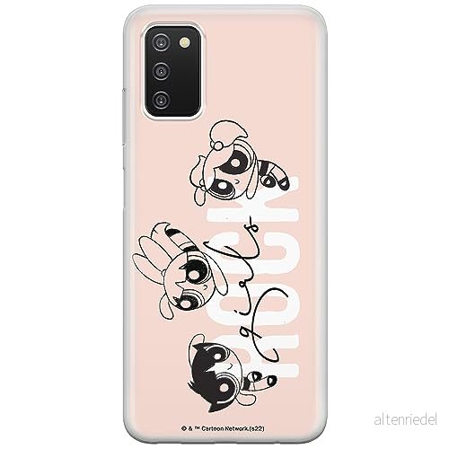 ERT GROUP mobiltelefonfodral för Samsung A03S originalt och officiellt licensierat The Powerpuff Girls mönster 039, fodral tillverkad av TPU plast 5905511983024