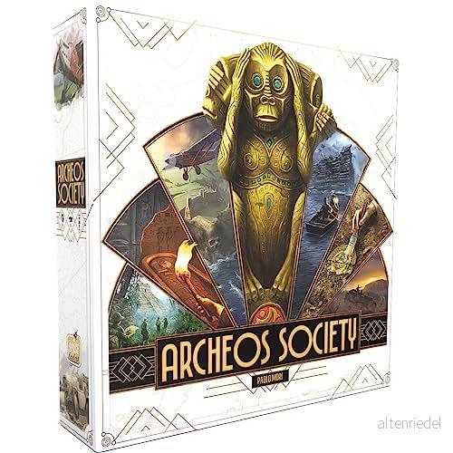 Asmodee Space Cowboys Archeos Society brädspel kortspel vuxenspel och barn från 12 år 2 till 6 spelare 60 min svensk version 3558380103349