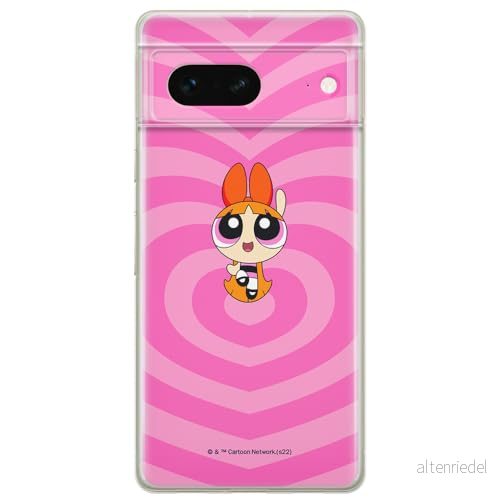 ERT GROUP mobiltelefonfodral för Google PIXEL 7 originalt och officiellt licensierat The Powerpuff Girls mönster 004 optimalt anpassad till formen på mobiltelefonen, fodral tillverkad av TPU plast 5905795154004