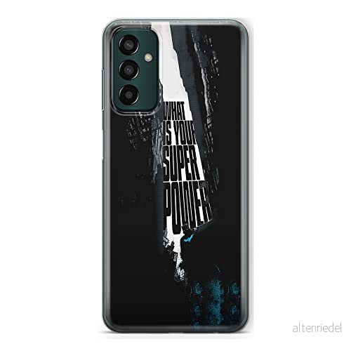 ERT GROUP mobiltelefonfodral för Samsung M13 4G originalt och officiellt licensierat DC mönster Batman 001 optimalt anpassad till formen på mobiltelefonen, fodral tillverkad av TPU plast 5905511320188
