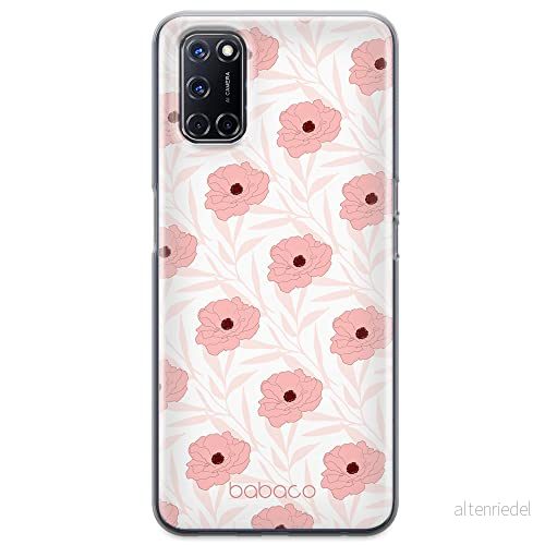 ERT GROUP mobiltelefonfodral för Oppo A92/ A72/ A52 originalt och officiellt licensierat Babaco mönster Flowers 017 optimalt anpassad till formen på mobiltelefonen, fodral tillverkad av TPU plast 5903932628142