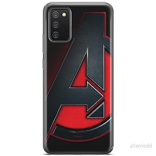 ERT GROUP mobiltelefonfodral för Samsung A02S originalt och officiellt licensierat Marvel mönster Avengers 019 optimalt anpassad till formen på mobiltelefonen, fodral tillverkad av TPU plast 5903040234525