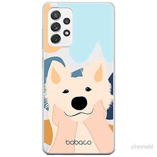 ERT GROUP mobiltelefonfodral för Samsung A52 5G / LTE 4G A52S originalt och officiellt licensierat Babaco mönster Dogs 009 anpassad till formen på mobiltelefonen, gedeeltelijk transparant 5905131042163