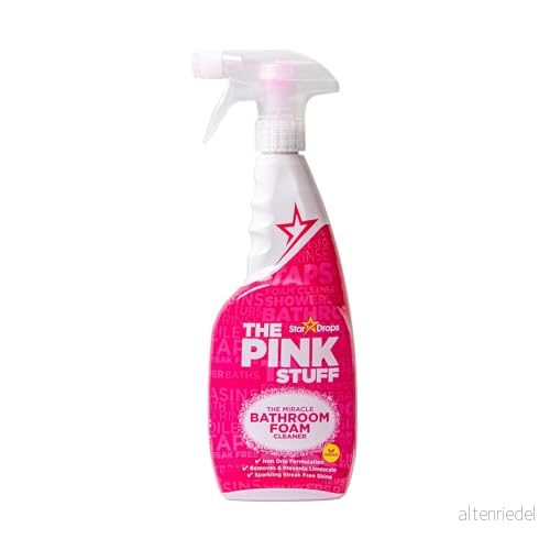 The Pink Stuff Miracle Badrumsrengöringsskum – 750 ml 5060033820117 The Pink Stuff Miracle Badrumsrengöringsskum – 750 ml 5060033820117