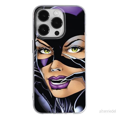 ERT GROUP mobiltelefonfodral för Apple Iphone 14 PRO MAX originalt och officiellt licensierat DC mönster Catwoman 005 optimalt anpassad till formen på mobiltelefonen, fodral tillverkad av TPU plast 5905131944283