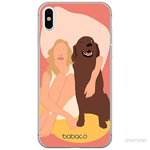 ERT GROUP mobiltelefonfodral för Iphone X/XS originalt och officiellt licensierat Babaco mönster Dogs 007 optimalt anpassad till formen på mobiltelefonen, fodral tillverkad av TPU plast 5905131050175