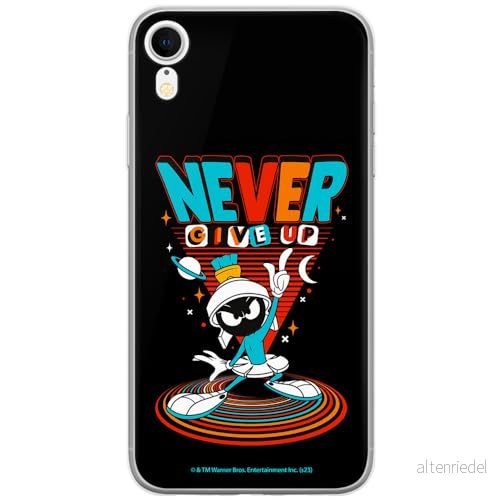 ERT GROUP mobiltelefonfodral för Iphone XR originalt och officiellt licensierat Looney Tunes mönster Marvin 006 optimalt anpassad till formen på mobiltelefonen, fodral tillverkad av TPU plast 5905795129835