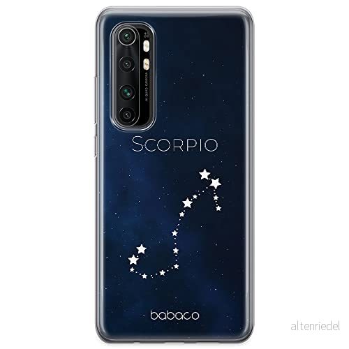 ERT GROUP mobiltelefonfodral för Xiaomi MI NOTE 10 Lite originalt och officiellt licensierat Babaco mönster Zodiac Constellation 008, fodral tillverkad av TPU plast 5903932196757