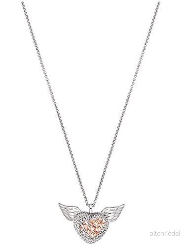 Engelsrufer 925 Silber Damen Kette mit HEARTANGEL und Rosé, ERN BIR 4260645863330