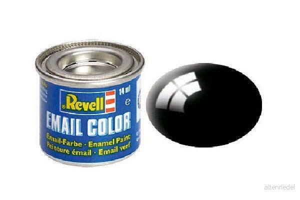 Revell enamel paint # 07 black Shiny 42022671
