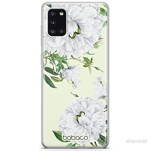 ERT GROUP mobiltelefonfodral för Samsung A31 originalt och officiellt licensierat Babaco mönster Flowers 047 optimalt anpassad till formen på mobiltelefonen, fodral tillverkad av TPU plast 5905131335272
