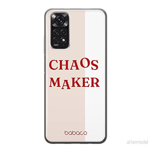 ERT GROUP mobiltelefonfodral för Xiaomi REDMI NOTE 11S 4G / 11 originalt och officiellt licensierat Babaco mönster 90's Girl 009, fodral tillverkad av TPU plast 5905511565718