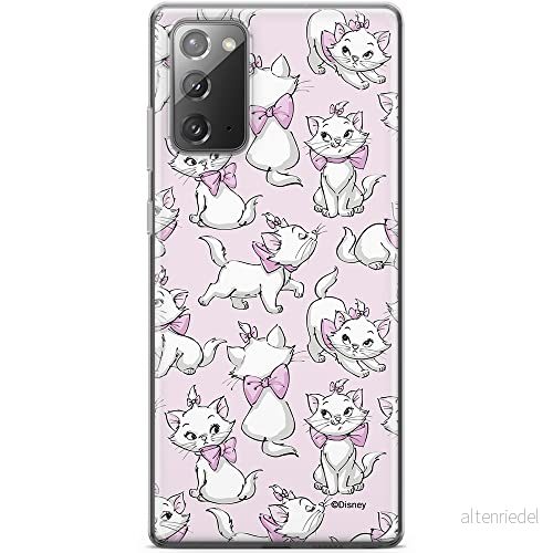 ERT GROUP mobiltelefonfodral för Samsung GALAXY NOTE 20 originalt och officiellt licensierat Disney mönster Marie 003 optimalt anpassad till formen på mobiltelefonen, fodral tillverkad av TPU plast 5903040449288