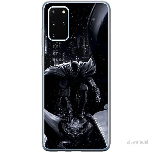 ERT GROUP mobiltelefonfodral för Samsung S20 PLUS / S11 originalt och officiellt licensierat DC mönster Batman 021 Vit optimalt anpassad till formen på mobiltelefonen, fodral tillverkad av TPU plast 5903537536002