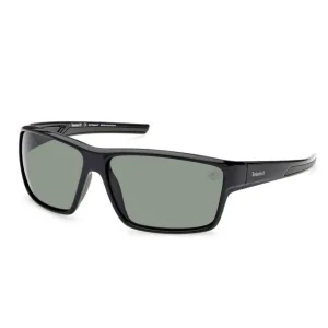 Timberland Rechteckig Solglasögon, Storlek: One Size, Glänzend schwarz 889214343352 Timberland Rechteckig Solglasögon, Storlek: One Size, Glänzend schwarz 889214343352