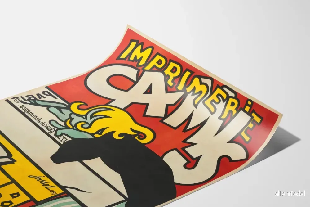 Vintageposter Imprimerie Camis - De största maskinerna i världen - Bild 3