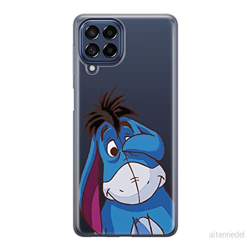 ERT GROUP mobiltelefonfodral för Samsung M53 5G originalt och officiellt licensierat Disney mönster Winnie the Pooh & Friends 037 anpassad till formen på mobiltelefonen, gedeeltelijk transparant 5905511383305