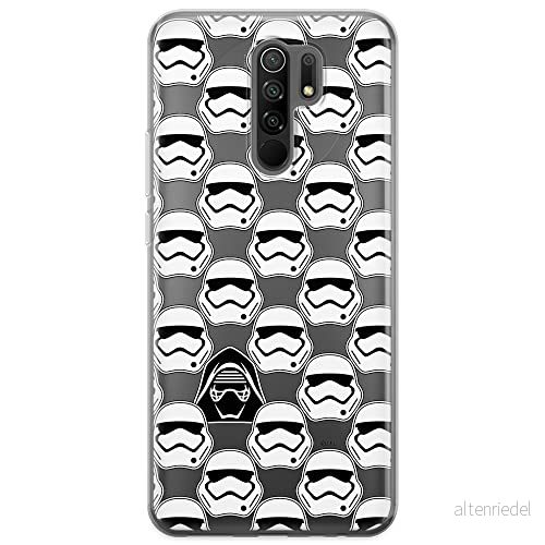 ERT GROUP mobiltelefonfodral för Xiaomi REDMI 9 originalt och officiellt licensierat Star Wars mönster 020 optimalt anpassad till formen på mobiltelefonen, gedeeltelijk transparant 5903040294109