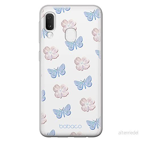 ERT GROUP mobiltelefonfodral för Samsung A20e originalt och officiellt licensierat Babaco mönster Flowers 043 optimalt anpassad till formen på mobiltelefonen, fodral tillverkad av TPU plast 5905131321824