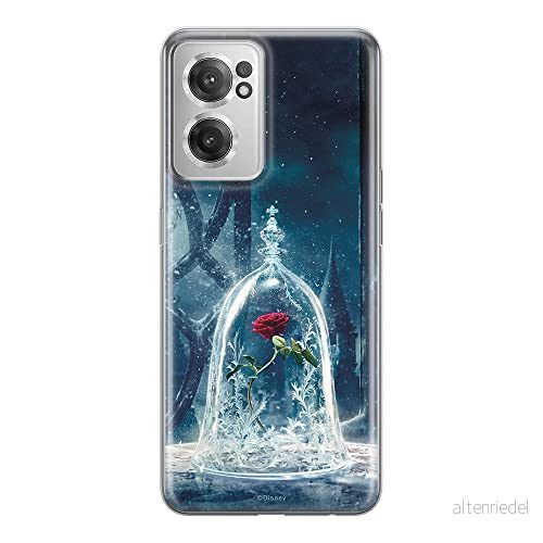 ERT GROUP mobiltelefonfodral för Oneplus NORD CE 2 originalt och officiellt licensierat Disney mönster Beauty and the Beast 002 anpassad till formen på mobiltelefonen, fodral tillverkad av TPU plast 5905511283315