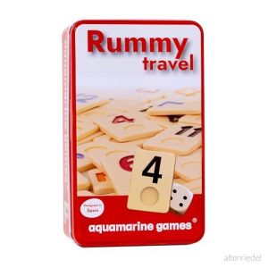 Aquamarine Games DO003 Rommy Travel 4 spelare 8432026200614 Aquamarine Games DO003 Rommy Travel 4 spelare 8432026200614