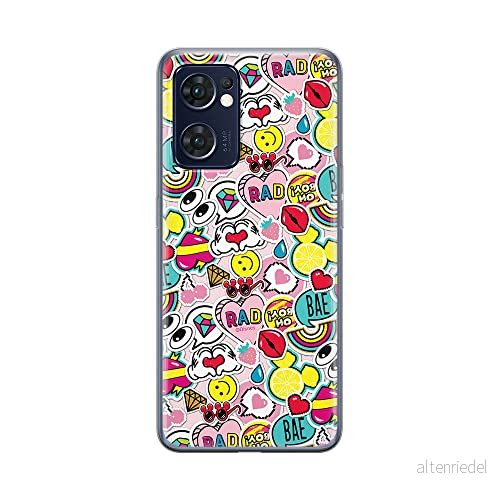 ERT GROUP mobiltelefonfodral för Oppo RENO 7 5G originalt och officiellt licensierat Disney mönster Mickey & Minnie 014 optimalt anpassad till formen på mobiltelefonen, fodral tillverkad av TPU plast 5905511307318