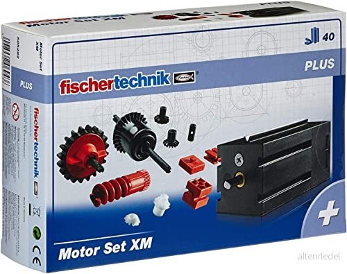 505282 fiskertechnik PLUS motor set XM, 40 delar 798521045210