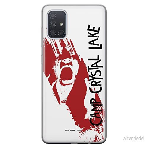 ERT GROUP mobiltelefonfodral för Samsung A71 originalt och officiellt licensierat Horror mönster Friday the 13th 010 optimalt anpassad till formen på mobiltelefonen, fodral tillverkad av TPU plast 5905511102104