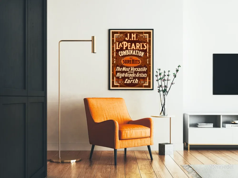 Vintageposter J.H. La Pearl's Kombination av säkra framgångar för väggdekoration - Bild 2