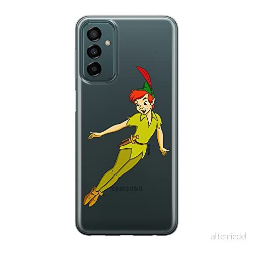 ERT GROUP mobiltelefonfodral för Samsung M13 4G/M23 5G/F23 originalt och officiellt licensierat Disney mönster Peter Pan 001 optimalt anpassad till formen på mobiltelefonen, gedeeltelijk transparant 5905511369439