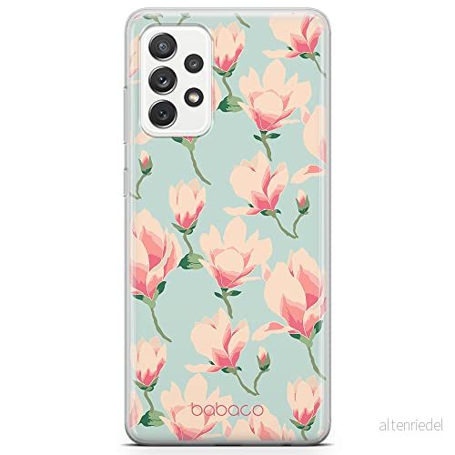 ERT GROUP mobiltelefonfodral för Samsung A72 5G originalt och officiellt licensierat Babaco mönster Flowers 016 optimalt anpassad till formen på mobiltelefonen, fodral tillverkad av TPU plast 5903932624243