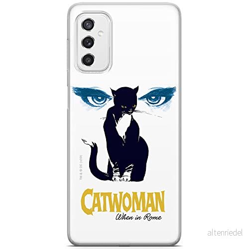 ERT GROUP mobiltelefonfodral för Samsung M52 5G originalt och officiellt licensierat DC mönster Catwoman 007 optimalt anpassad till formen på mobiltelefonen, fodral tillverkad av TPU plast 5904805496660