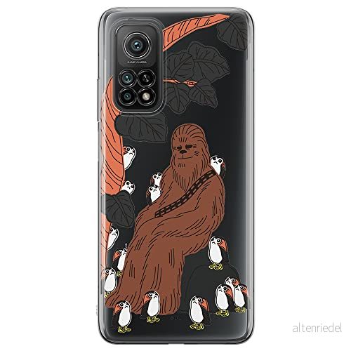 ERT GROUP mobiltelefonfodral för Xiaomi Redmi Note 11 Pro 5G/11 4G originalt och officiellt licensierat Star Wars mönster Chewbacca 006, gedeeltelijk transparant 5904805635328