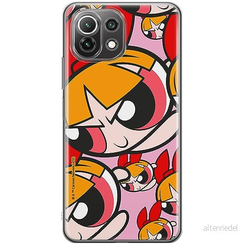 ERT GROUP mobiltelefonfodral för Xiaomi 11 LITE 4G / 5G originalt och officiellt licensierat The Powerpuff Girls mönster 010, fodral tillverkad av TPU plast 5905511960391