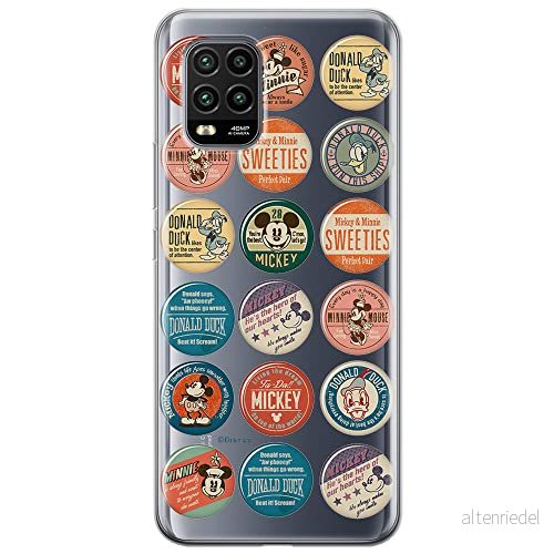 ERT GROUP mobiltelefonfodral för Xiaomi MI 10 LITE originalt och officiellt licensierat Disney mönster Mickey & Friends 003 optimalt anpassad till formen på mobiltelefonen, gedeeltelijk transparant 5903537144375