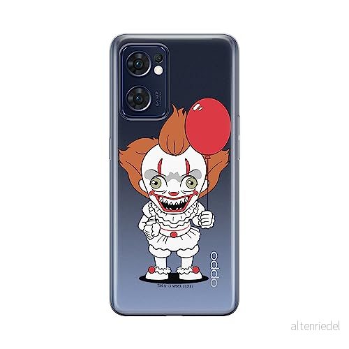 ERT GROUP mobiltelefonfodral för Oppo RENO 7 5G originalt och officiellt licensierat Horror mönster It 006 optimalt anpassad till formen på mobiltelefonen, gedeeltelijk transparant 5905511319212