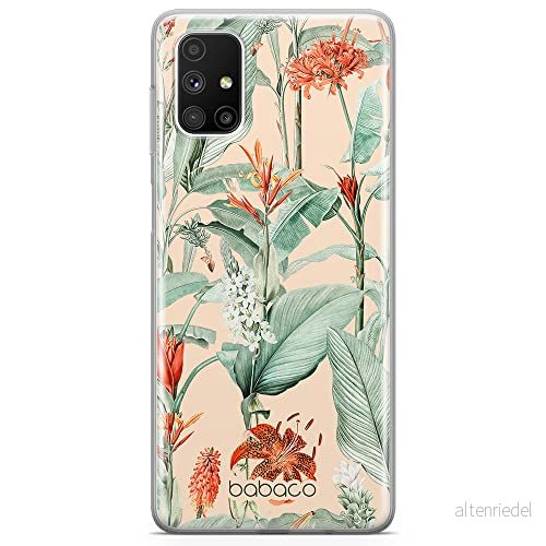 ERT GROUP mobiltelefonfodral för Samsung M51 originalt och officiellt licensierat Babaco mönster Flowers 048 optimalt anpassad till formen på mobiltelefonen, fodral tillverkad av TPU plast 5905131338051