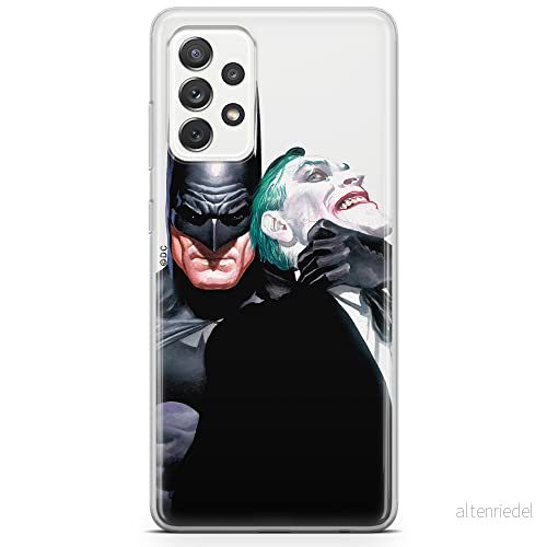 ERT GROUP mobiltelefonfodral för Samsung A73 5G originalt och officiellt licensierat DC mönster Batman i Joker 001 optimalt anpassad till formen på mobiltelefonen, gedeeltelijk transparant 5904805514401