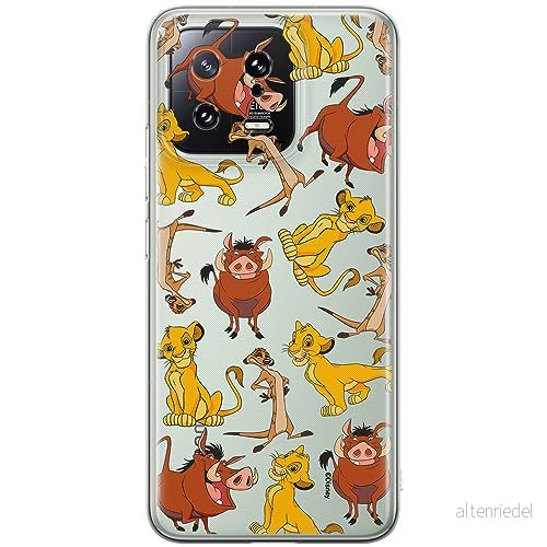 ERT GROUP mobiltelefonfodral för Xiaomi 13 originalt och officiellt licensierat Disney mönster Simba & Friends 010 optimalt anpassad till formen på mobiltelefonen, gedeeltelijk transparant 5905511906849