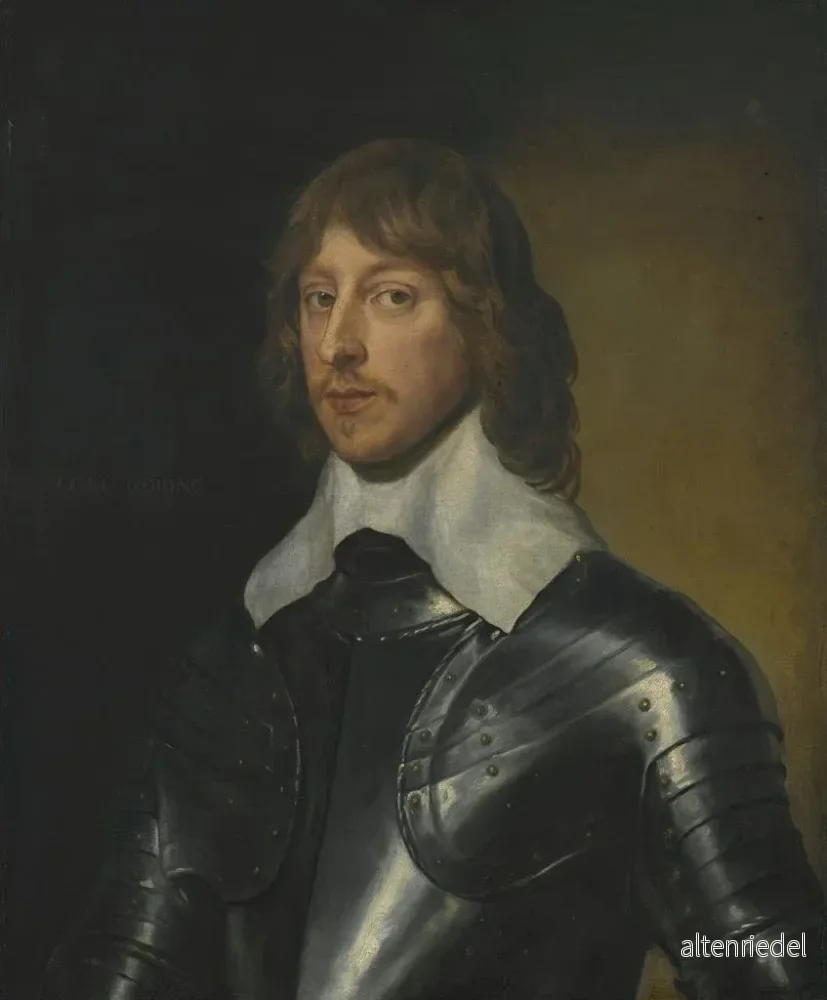 Målning Portrait de George Baron Goring - Antoine van Dyck | Konsttryck - Bild 2